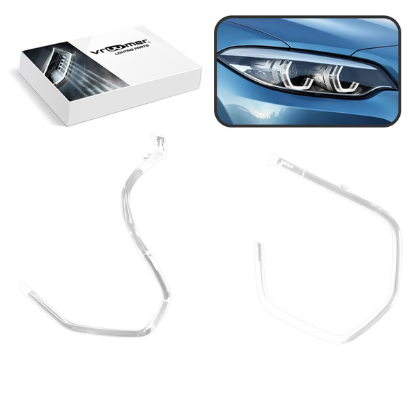 Prawy Światłowód DRL reflektora BMW serii 2 M2 F22 F23 F87 po liftingu (2017 - 2021) ADAPTIVE LED