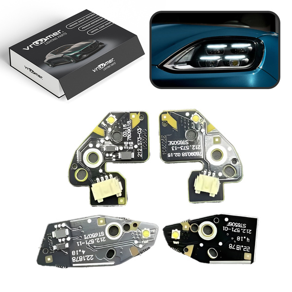 Lewy Moduł Płytka DRL reflektora Porsche Cayenne III E3 9YA/9YB przed liftingiem (2018 - 2022) MATRIX