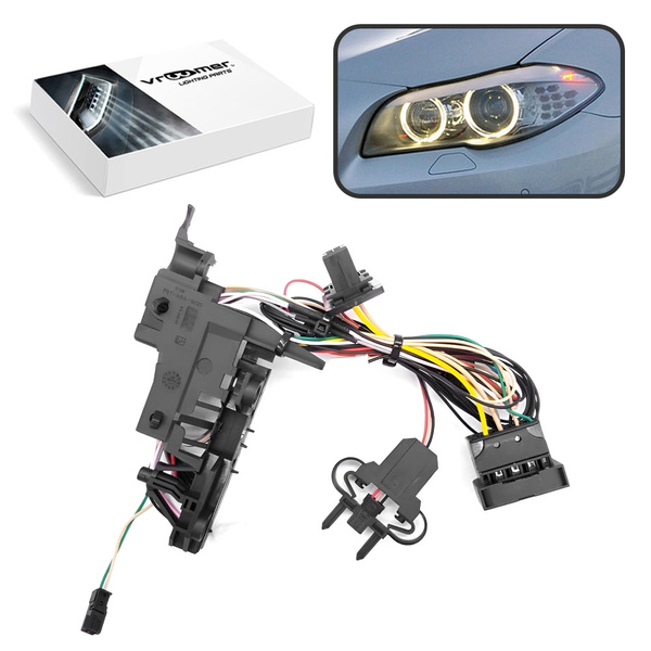 Lewa wiązka reflektora BMW serii 5 F10 F11 przed liftingiem (2009 - 2014) BEZ AFS