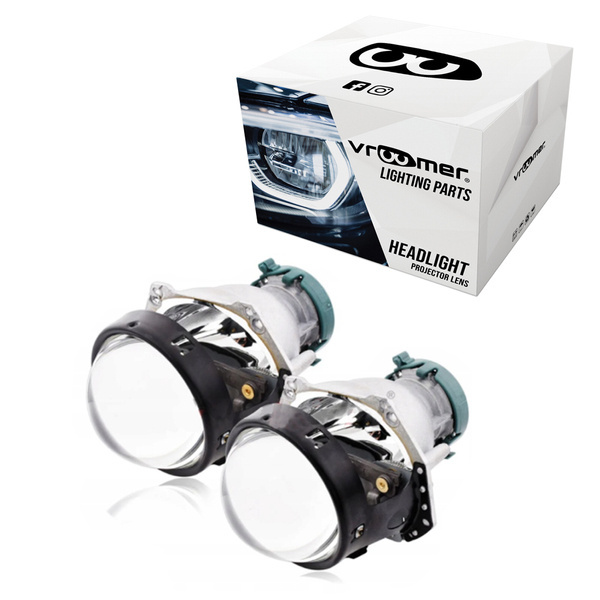 Soczewka Projektor Bi Xenon Przeróbka Lamp USA UK Komplet RY-XP3304