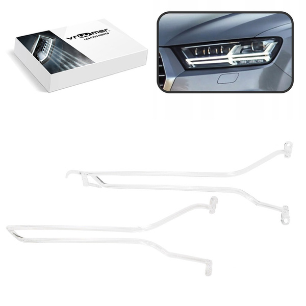 Lewy Światłowód DRL reflektora Audi Q7 SQ7 4M przed liftingiem (2015 - 2020) FULL LED MATRIX