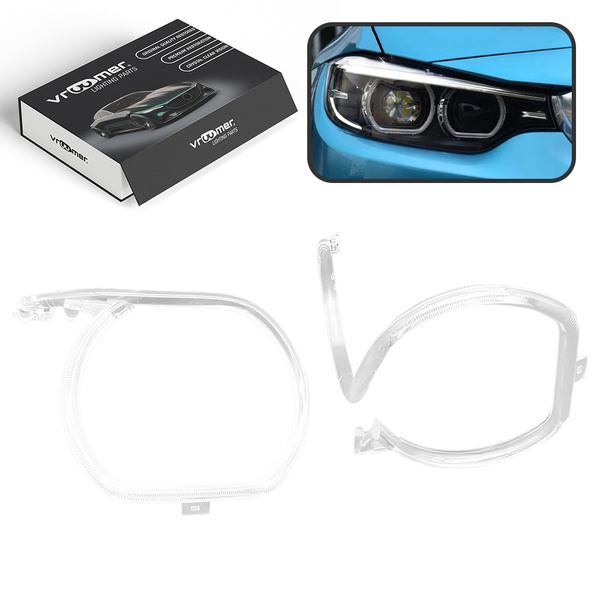 Prawy Światłowód DRL reflektora BMW serii 4 M3 M4 F32 F33 F36 F80 F82 F83 po liftingu (2017 - 2020) FULL LED