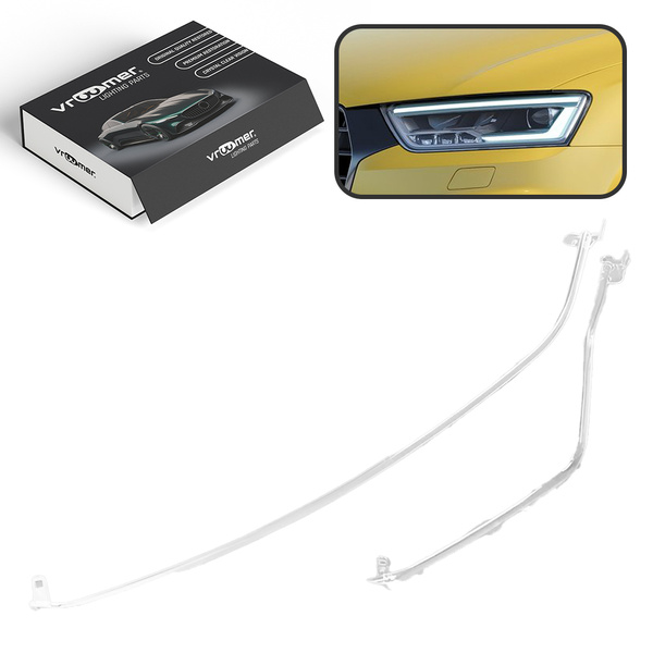 Lewy Światłowód DRL reflektora Audi Q3 I 8U po liftingu (2015 - 2018) LED