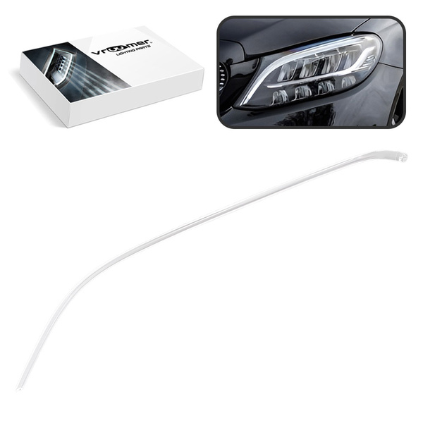 Lewy Światłowód DRL reflektora Mercedes klasy C W205 S205 C205 A205 po liftingu (2018 - 2021) PERFORMANCE LED