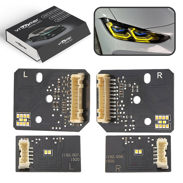 Moduł Płytka DRL CSL reflektora BMW serii 4 M3 M4 G22 G23 G26 G80 G81 G82 G83 przed liftingiem (2020 - 2024) LASER