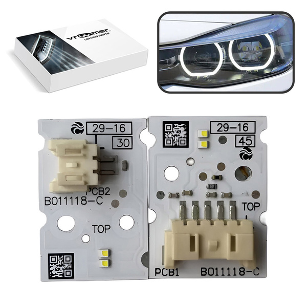 Lewy Moduł Płytka DRL reflektora BMW serii 3 GT F34 po liftingu (2015 - 2019)