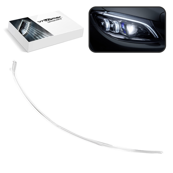 Prawy Światłowód DRL reflektora Mercedes klasy C W205 S205 C205 A205 po liftingu (2018 - 2021) MULTIBEAM