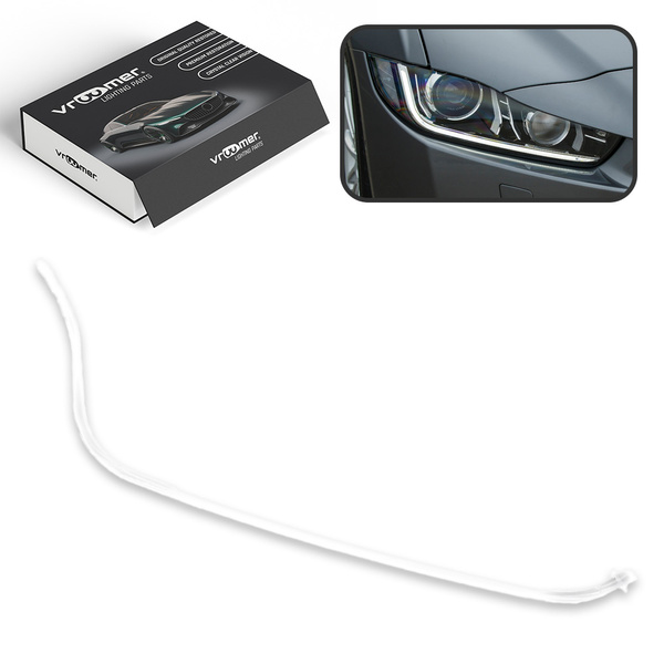 Prawy Światłowód DRL reflektora Jaguar XE X760 przed liftingiem (2015 - 2019) FULL LED