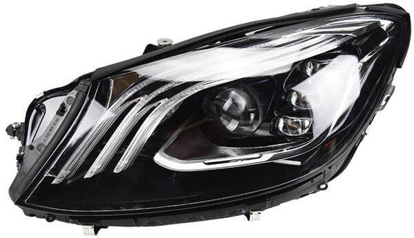 Regeneracja reflektorów - Mercedes S W222 S350 po liftingu (2017 - 2020)