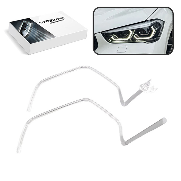 Lewy Światłowód DRL reflektora BMW X1 F48 F49 po liftingu (2019 - 2022)