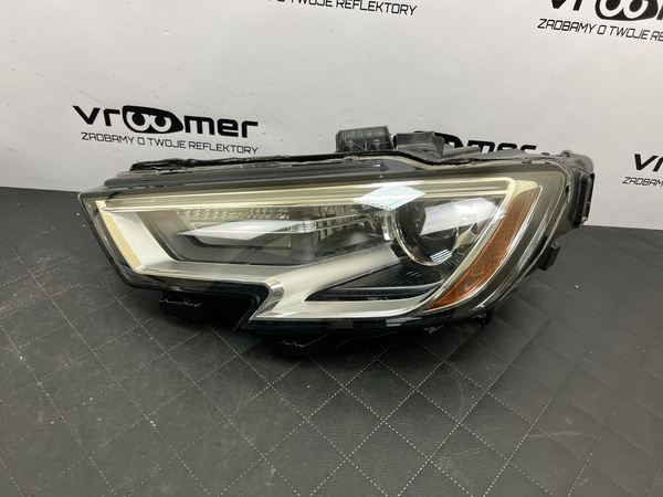 Lewy Reflektor Lampa Audi A3 S3 RS3 8V USA Po Liftingu