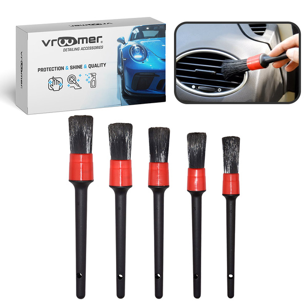 Zestaw pędzli detailingowych z włosiem PP