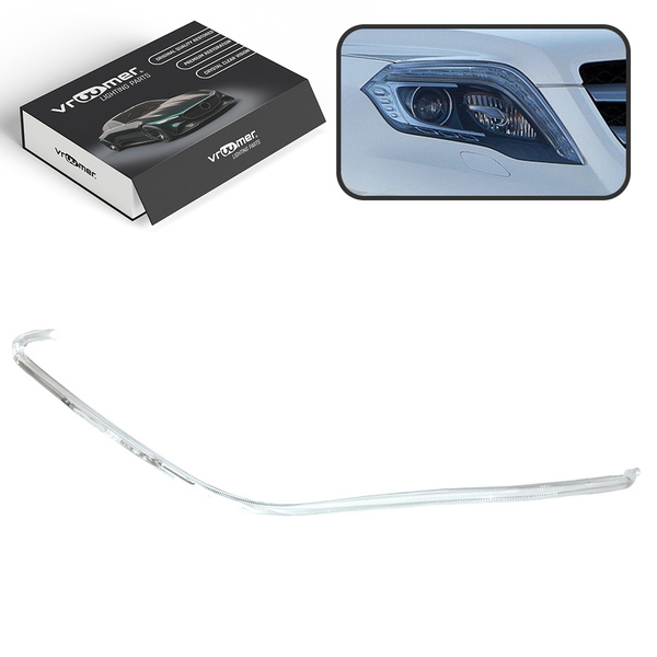 Prawy Światłowód DRL reflektora Mercedes GLK X204 po liftingu (2012 - 2015)