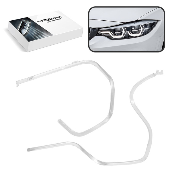 Lewy Światłowód DRL reflektora BMW serii 4 M3 M4 F32 F33 F36 F80 F82 F83 po liftingu (2017 - 2020)
