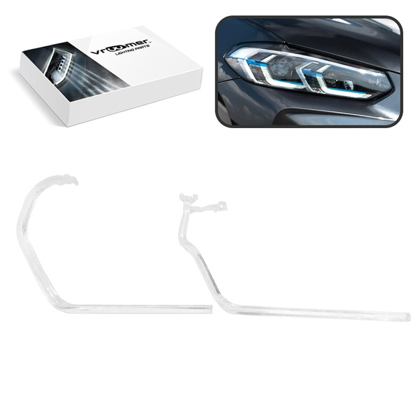 Prawy Światłowód DRL reflektora BMW X3 X4 G01 G02 G08 F97 F98 po liftingu (2021 - 2023)