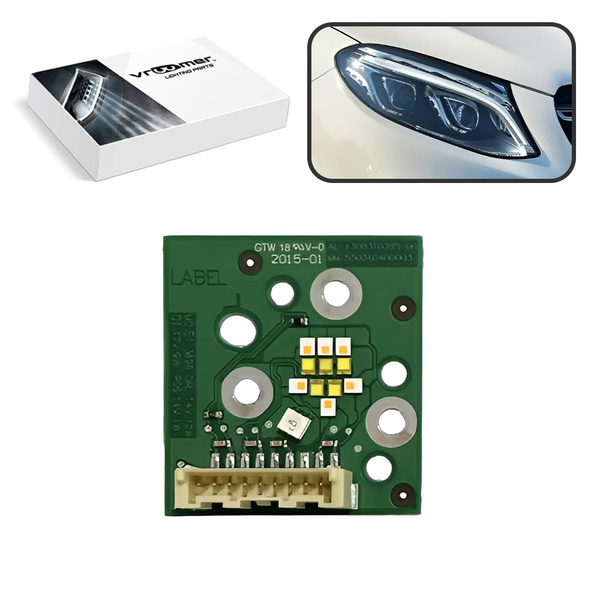 Prawy Moduł Płytka DRL reflektora Mercedes GLE W166 C292 po liftingu (2015 - 2019) ILS