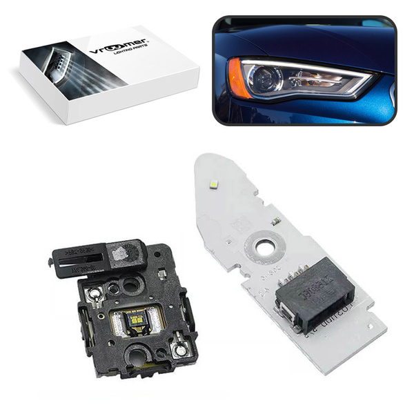 Prawy Moduł Płytka DRL reflektora Audi A3 S3 RS3 8V przed liftingiem (2012 - 2016) XENON