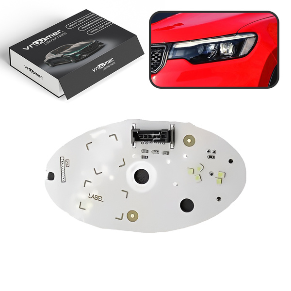 Lewy Moduł Płytka DRL reflektora Jeep Compass II MP/552 po liftingu (2020 - 2025) LED