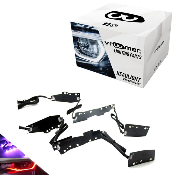 Światła DRL do jazdy dziennej dynamiczne RGB CHEVROLET CAMARO SS VR-M101088MA