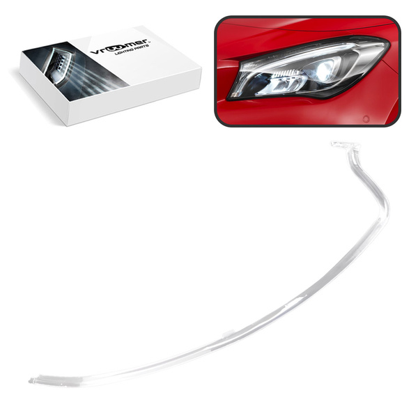Lewy Światłowód DRL reflektora Mercedes CLA C117 X117 po liftingu (2017 - 2019)