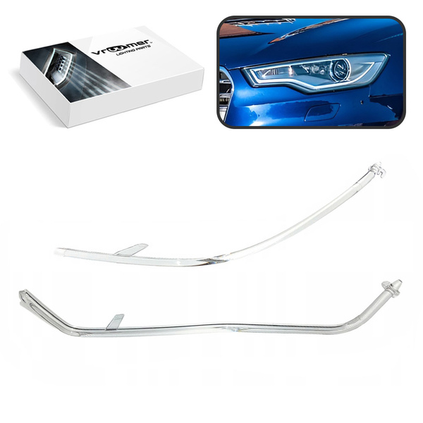 Lewy Światłowód DRL reflektora Audi A6 S6 RS6 C7 4G przed liftingiem (2011 - 2014) XENON