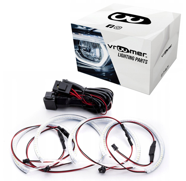 Ringi BMW 1 E87 LED SMD Dzienne Mocniejsze CCFL