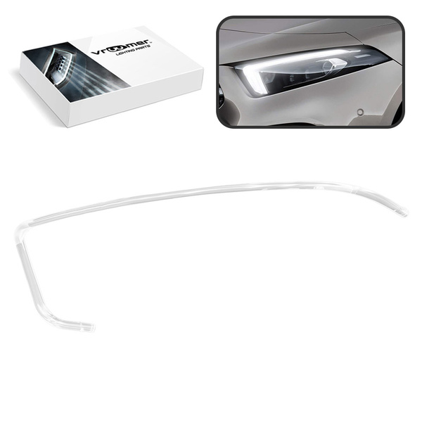 Lewy Światłowód DRL reflektora Mercedes klasy A W177 V177 Z177 przed liftingiem (2018 - 2023)