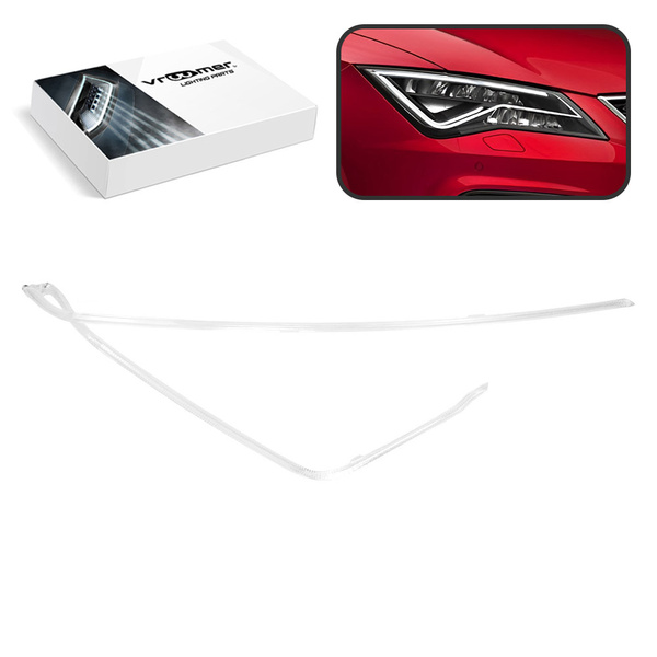 Prawy Światłowód DRL reflektora Seat Leon III Mk3 5F przed liftingiem (2012 - 2017) LED