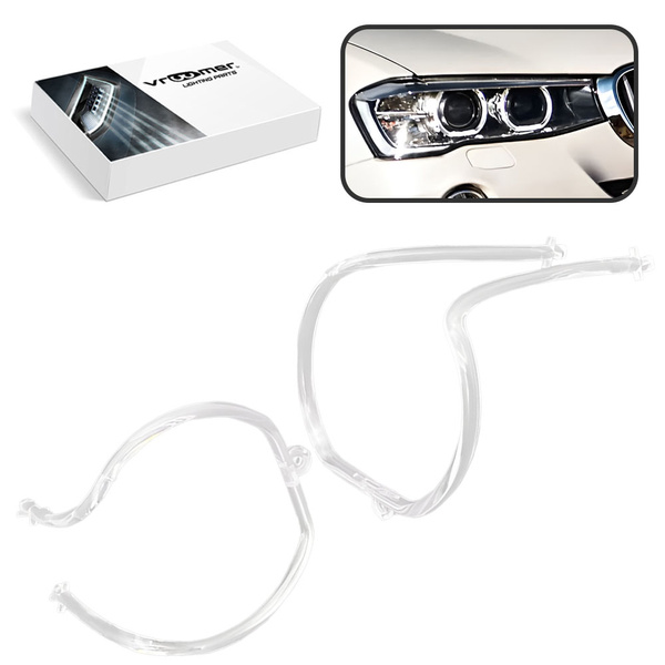 Prawy Światłowód DRL reflektora BMW X3 X4 F25 F26 po liftingu (2014 - 2017) XENON