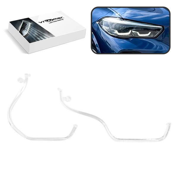 Prawy Światłowód DRL reflektora BMW X5 X6 G05 G06 F95 F96 przed liftingiem (2018 - 2023) FULL LED