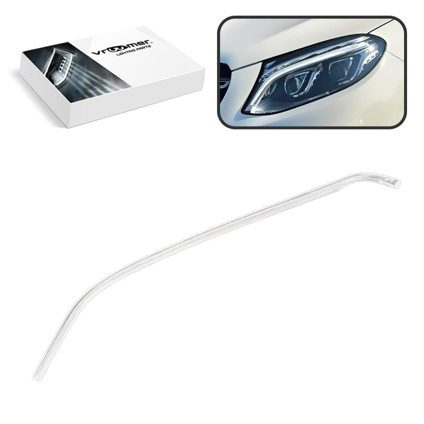 Lewy Światłowód DRL reflektora Mercedes GLE W166 C292 po liftingu (2015 - 2019) ILS