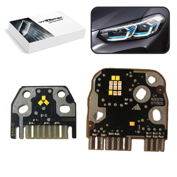 Lewy Moduł Płytka DRL reflektora BMW X3 X4 G01 G02 F97 F98 po liftingu (2021 - 2024) LASER