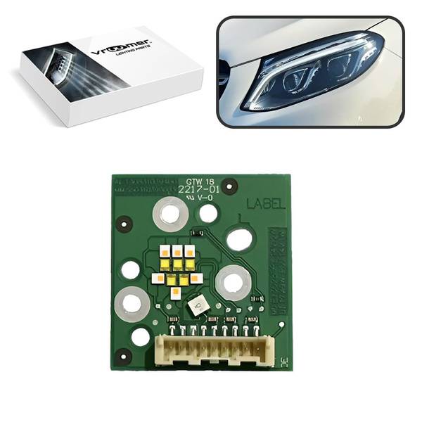 Lewy Moduł Płytka DRL reflektora Mercedes GLE W166 C292 po liftingu (2015 - 2019) ILS