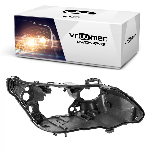 Prawa Obudowa reflektora BMW serii 5 E60 E61 (2003 - 2007) XENON (nieskrętny)