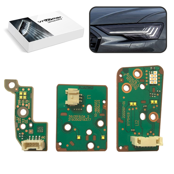 Lewy Moduł Płytka DRL reflektora Audi A6 S6 C8 4K (2018 - obecnie) MATRIX HD