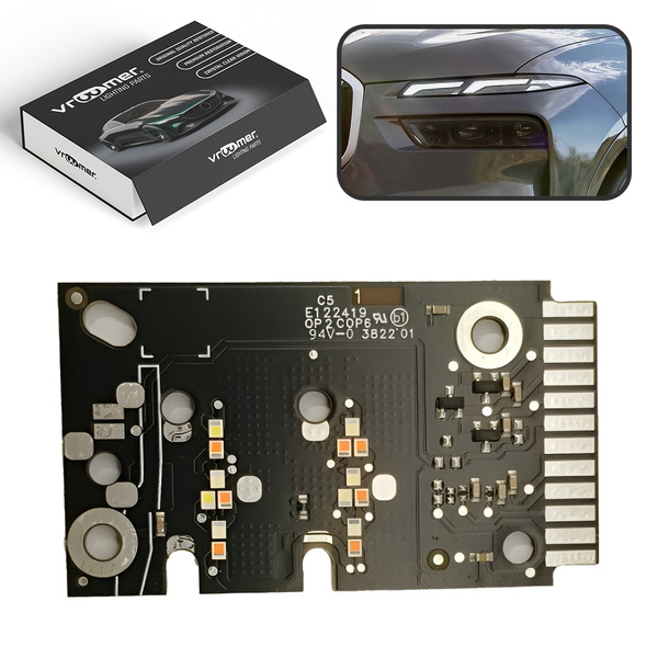 Lewy Moduł Płytka DRL reflektora BMW X7 G07 po liftingu (2022 - obecnie) ADAPTIVE LED