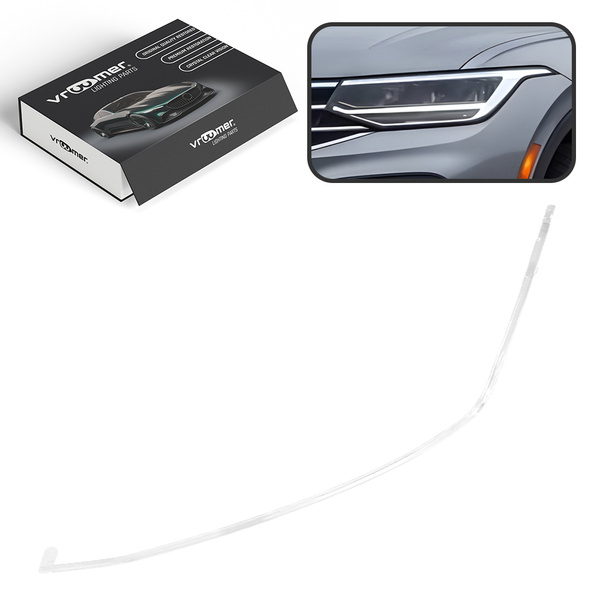 Lewy Światłowód DRL reflektora Volkswagen Tiguan AD BW po liftingu (2020 - 2024) FULL LED