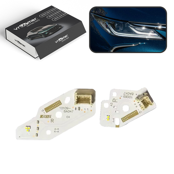 Prawy Moduł Płytka DRL reflektora Toyota Corolla XII (2018 - obecnie)