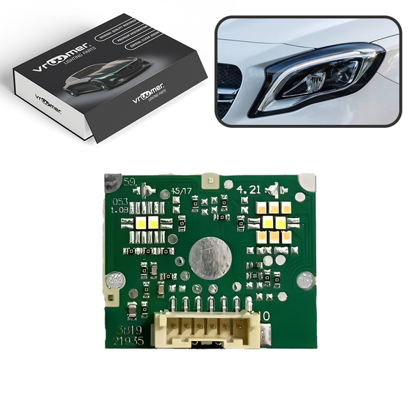 Lewy Moduł Płytka DRL reflektora Mercedes GLA X156 po liftingu (2017 - 2020)