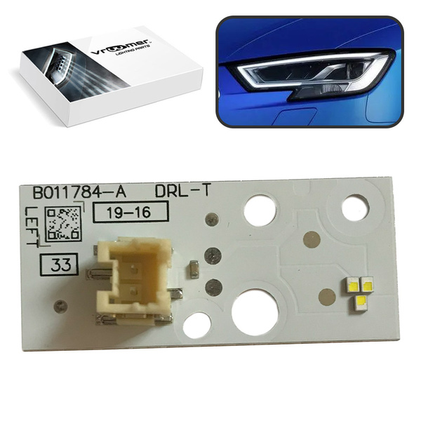 Lewy Moduł Płytka DRL reflektora Audi A3 S3 RS3 8V po liftingu (2016 - 2020) MATRIX