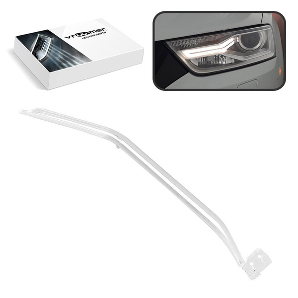 Lewy Światłowód DRL reflektora Audi Q3 SQ3 RSQ3 8U po liftingu (2015 - 2020) XENON