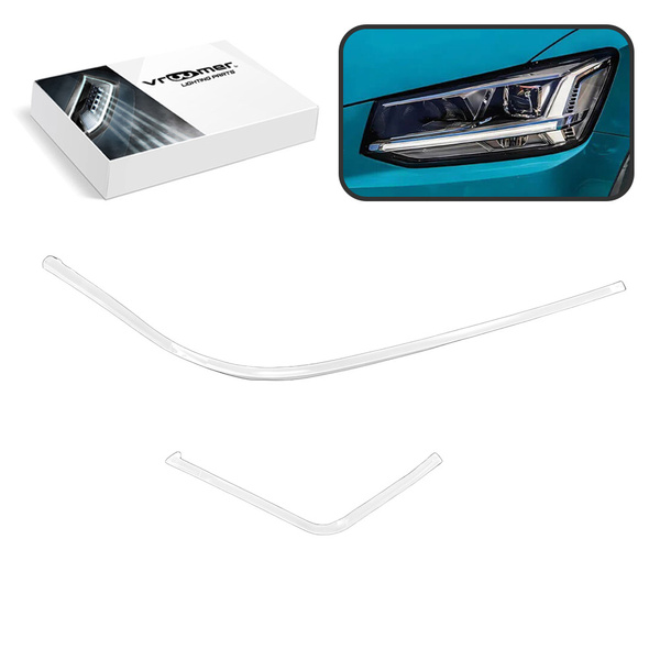 Lewy Światłowód DRL reflektora Audi Q2 przed liftingiem (2016 - 2020)