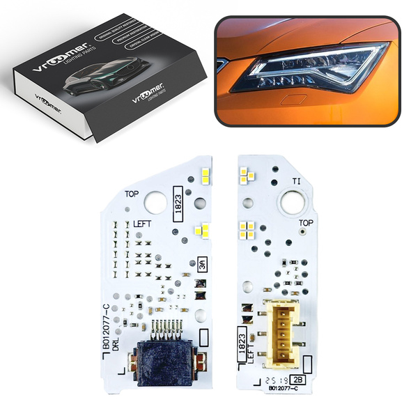 Lewy Moduł Płytka DRL reflektora Seat Ateca KH7 (2016 - obecnie)