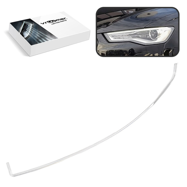 Lewy Światłowód DRL reflektora Audi A6 S6 RS6 C7 4G po liftingu (2014 - 2018) XENON