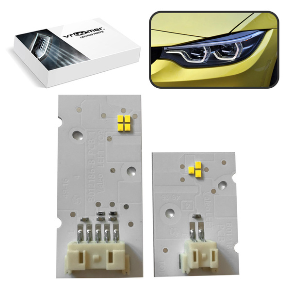 Lewy Moduł Płytka DRL reflektora BMW serii 4 M4 F32 F33 F36 F82 F83 po liftingu (2016 - 2020) ADAPTIVE LED