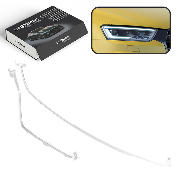 Prawy Światłowód DRL reflektora Audi Q3 I 8U po liftingu (2015 - 2018) LED