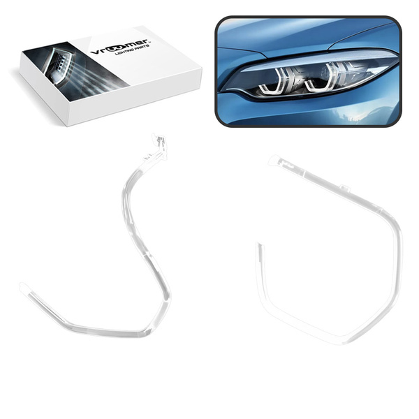 Lewy Światłowód DRL reflektora BMW serii 2 M2 F22 F23 F87 po liftingu (2017 - 2021) ADAPTIVE LED