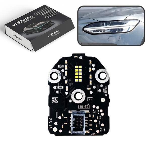 Moduł Płytka DRL reflektora Volvo V90 XC90 S90 II przed liftingiem (2015 - 2020) CZ WTYCZKA 10LEDS