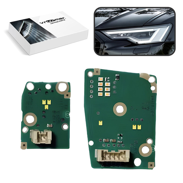 Lewy Moduł Płytka DRL reflektora Audi A6 S6 C8 4K (2018 - obecnie) FULL LED MATRIX