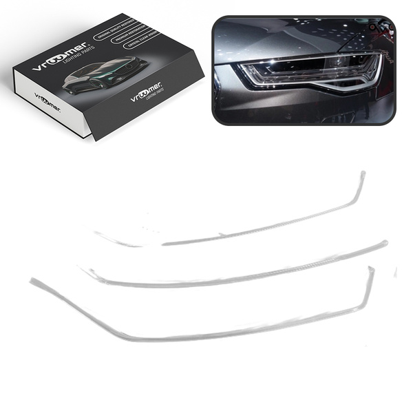 Lewy Światłowód DRL reflektora Audi A6 S6 RS6 C7 4G po liftingu (2014 - 2018) MATRIX